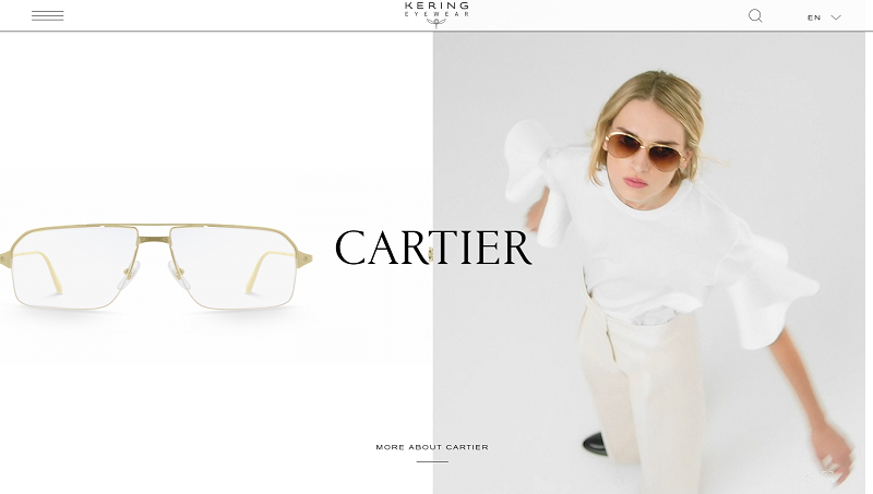 Официальный сайт keringeyewear.com